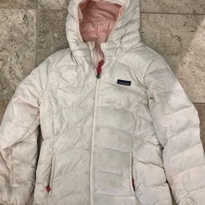 Patagonia high loft down sweater hoodie